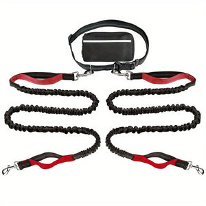 FreePace Leash - Waist Belt Dog Lead with Carry Pouch