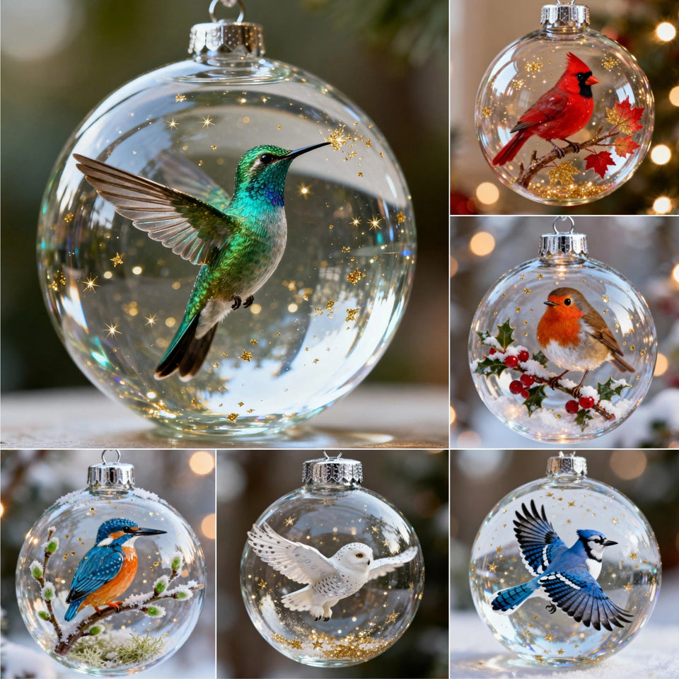 NatureWhimsy - Handcrafted Animal Christmas Ornaments