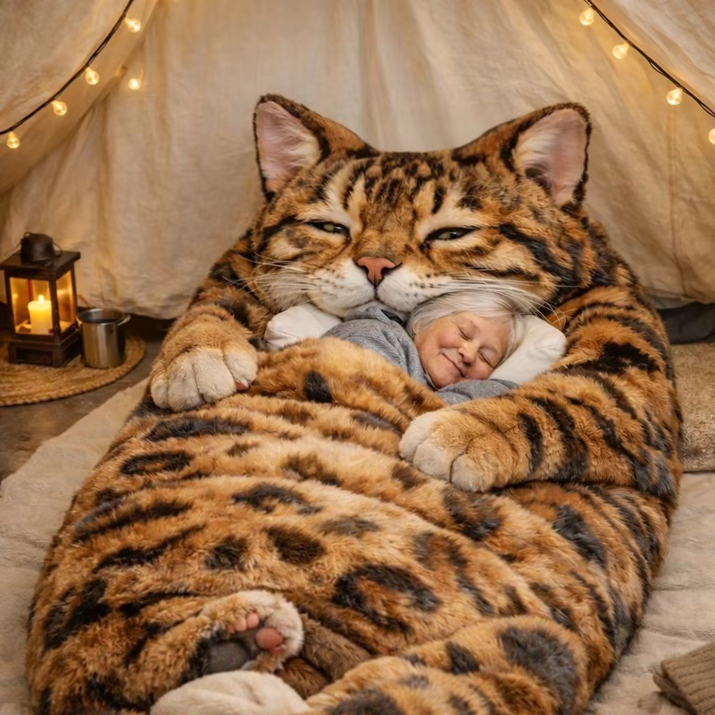 KittyNest - Plush & Warm Sleeping Bag