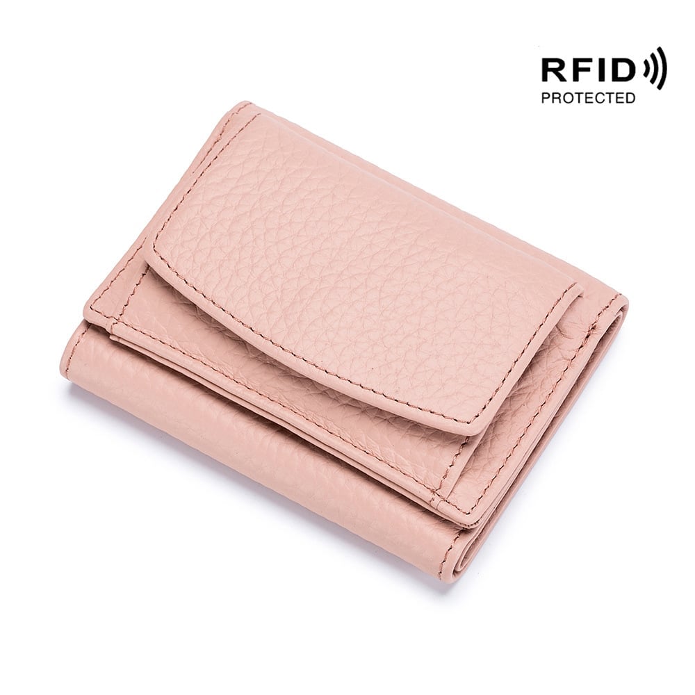 AuraVault - Premium Leather RFID Wallet