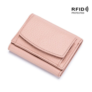 AuraVault - Premium Leather RFID Wallet