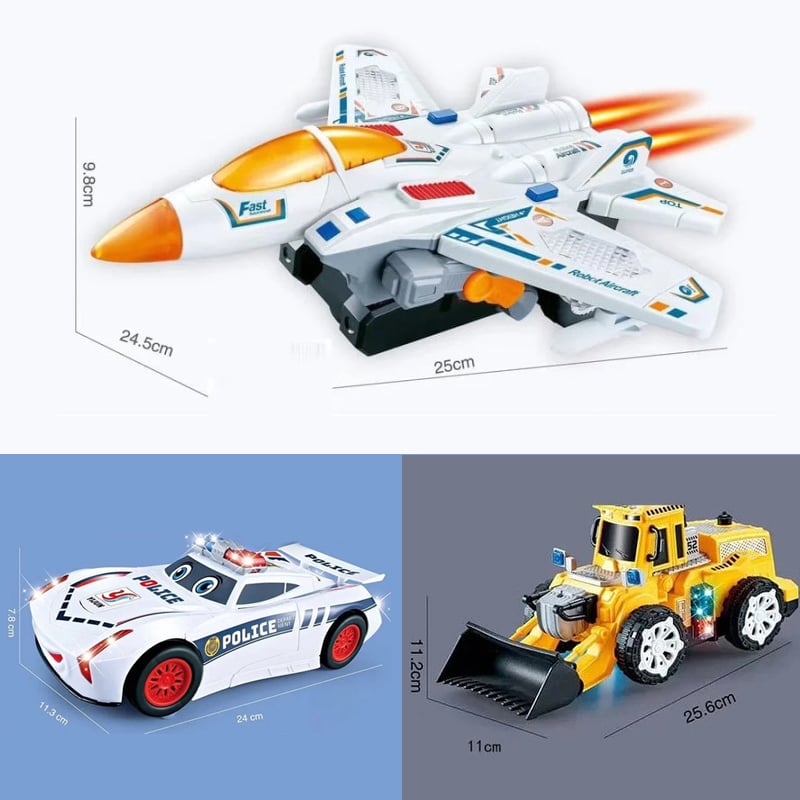 DriftGuardian Patrol - Gesture-Controlled Police Car