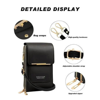 VistaPouch – Simple and Elegant Women’s Touchscreen Crossbody Phone Wallet
