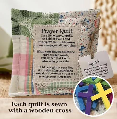 BlessingWrap - Cross Prayer Quilt