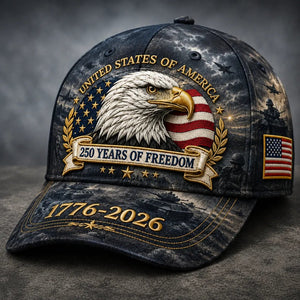 FreedomEagle – 250 Years Patriotic Heritage Cap