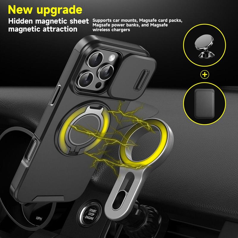 RingSafe Elite - 360° Grip & Privacy Case