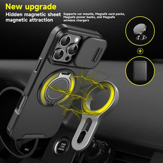 RingSafe Elite - 360° Grip & Privacy Case