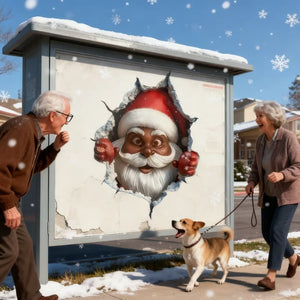 FestiveFun – 2D Creative Christmas Wall Stickers