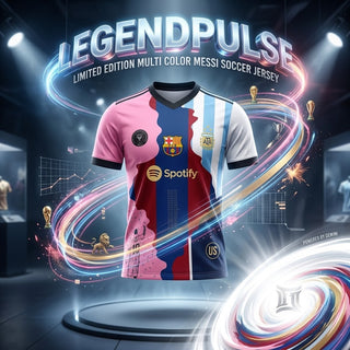 LegendPulse – Limited Edition Multi Color Messi Soccer Jersey