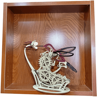 WoodWhirr – 3D Mechanical Wooden Hummingbird