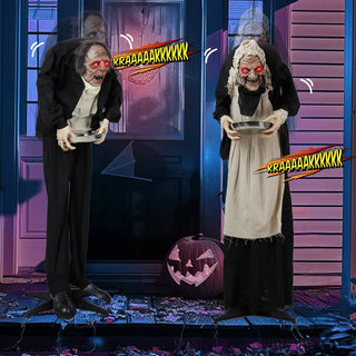 ScareCore – Animated Talking Halloween Yard Decoration