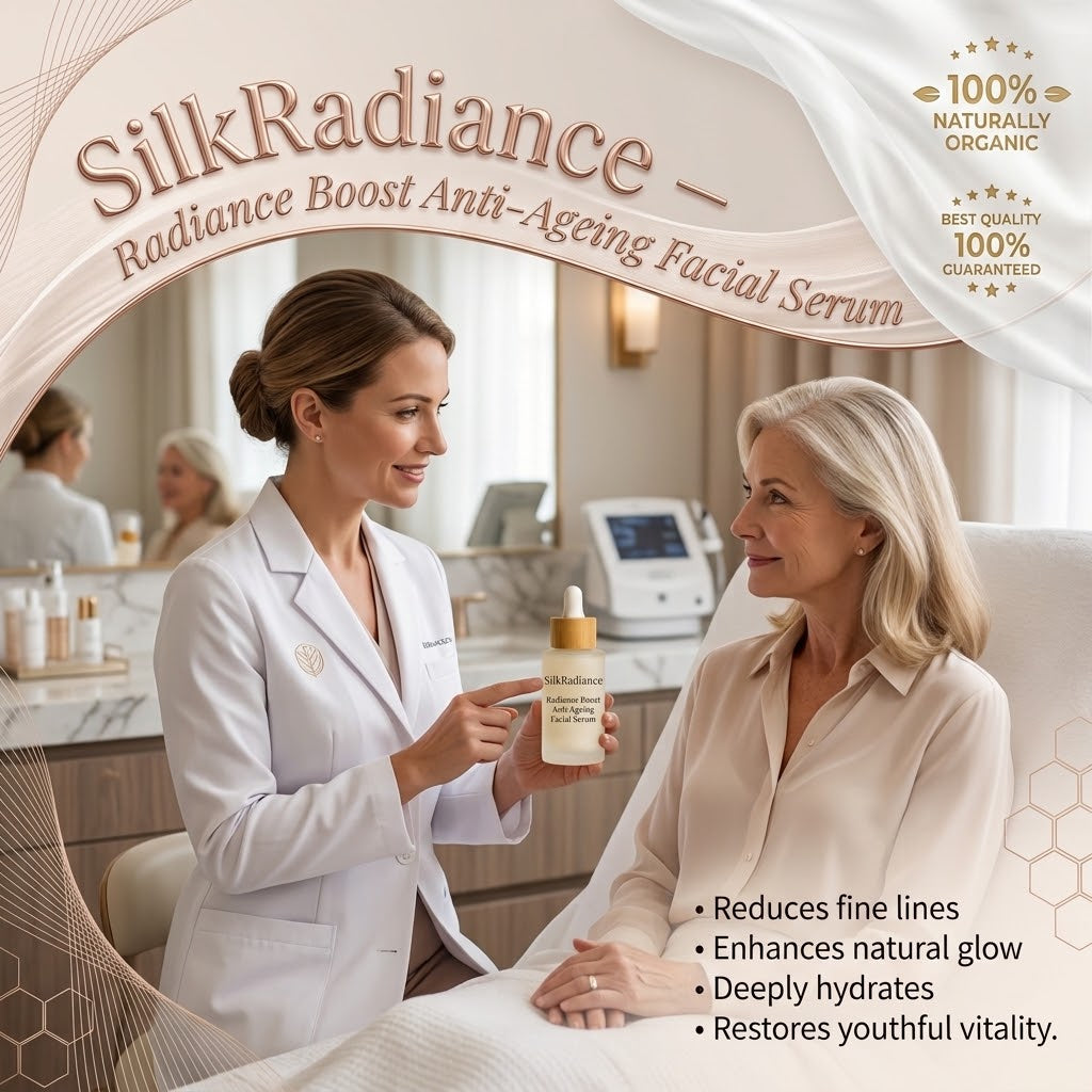 SilkRadiance – Radiance Boost Anti-Ageing Facial Serum
