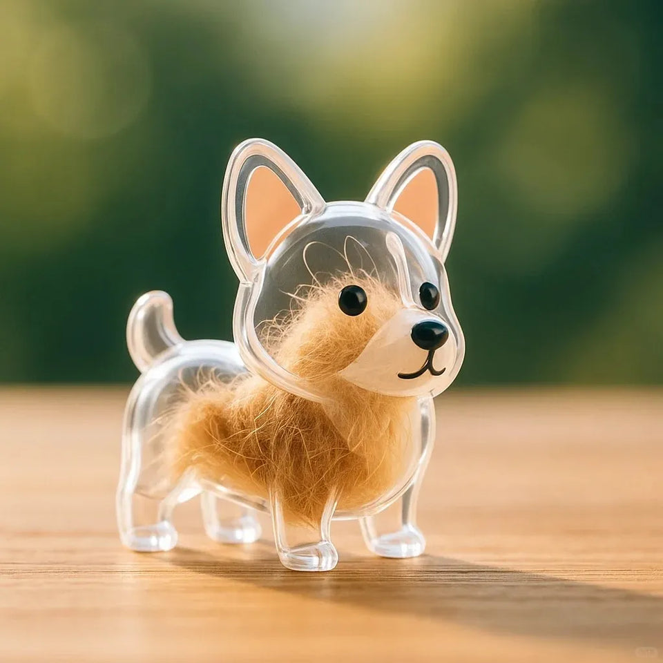 PawMemento – Dog Hair Keepsake Keychain Charm