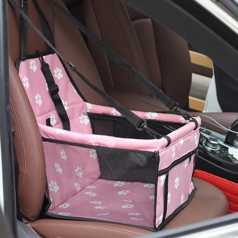 PawNest – Soft & Secure Pet Car Seat for Cars
