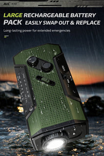 PowerCast Elite – 4-in-1 Emergency Radio