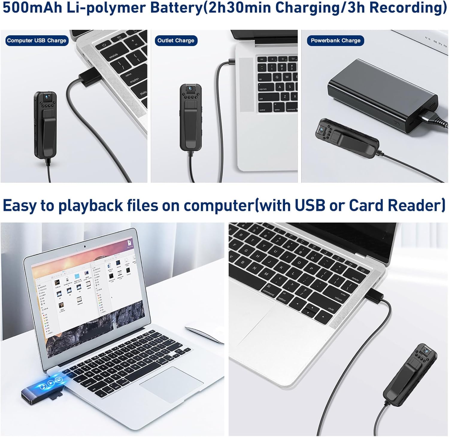 VividCam 1080 - Night & Day Recording Made Easy