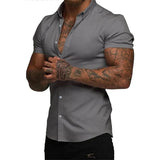 StrideFit – StretchTech Slim Shirt for Work & Workout