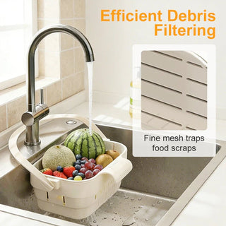 SinkMaster – Hangable Kitchen Sink Strainer & Storage Basket