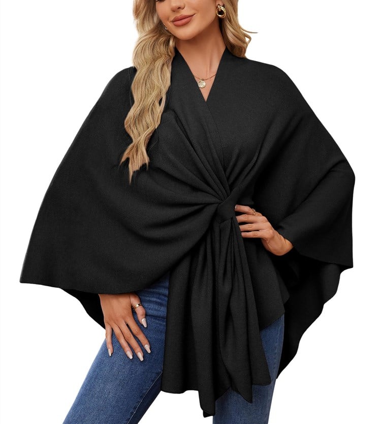 Seraphine - Chic Knit Wrap for Effortless Elegance