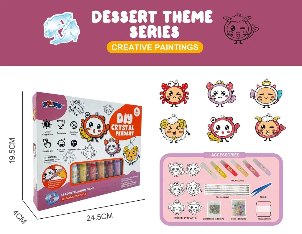 Crystal Creations - DIY Arts and Crafts Set marnetic