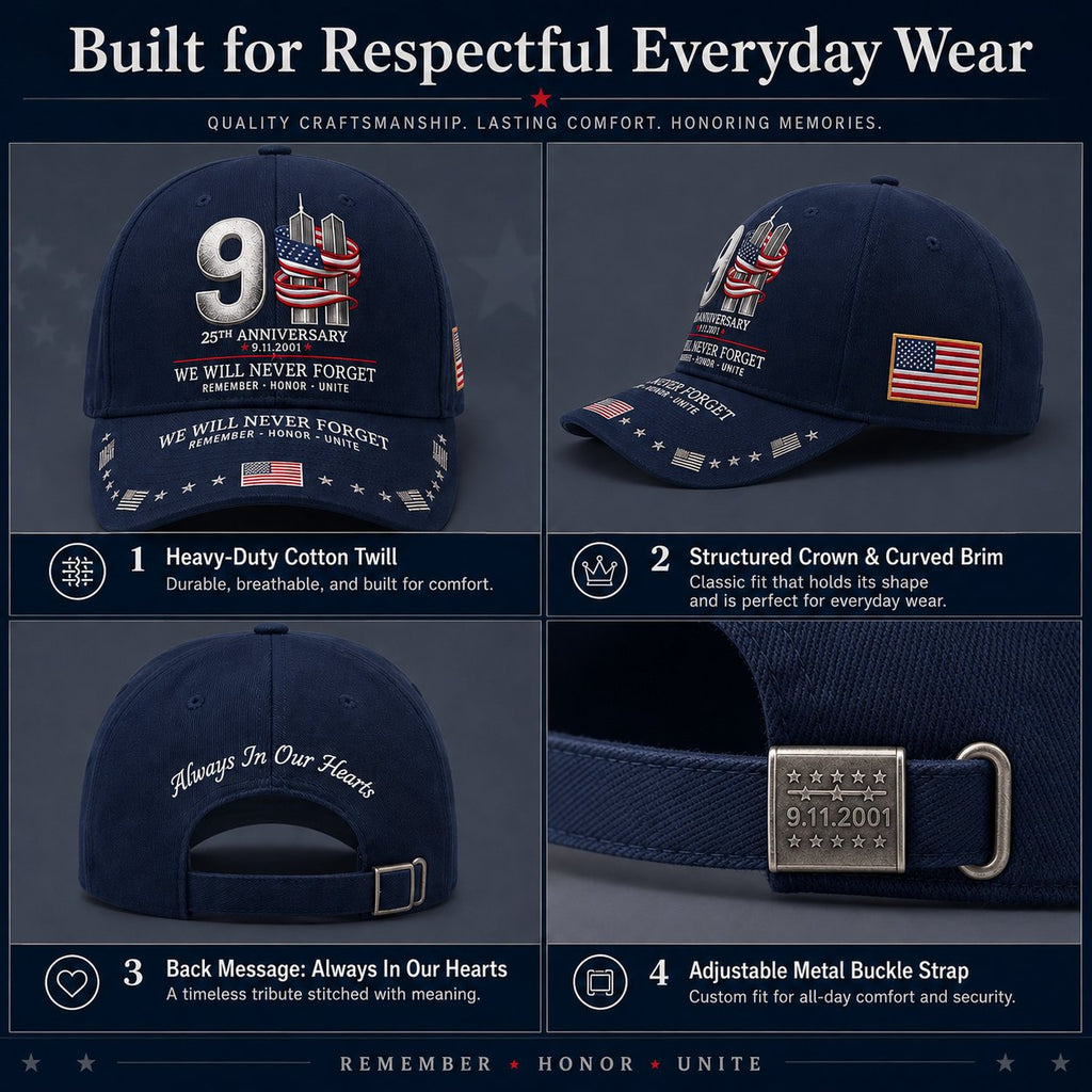 HonorLoom – 25th Anniversary Remembrance Baseball Cap