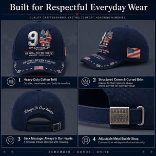HonorLoom – 25th Anniversary Remembrance Baseball Cap