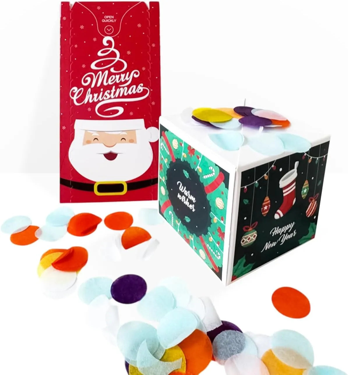 JoyPop – Christmas Exploding Confetti Surprise Card