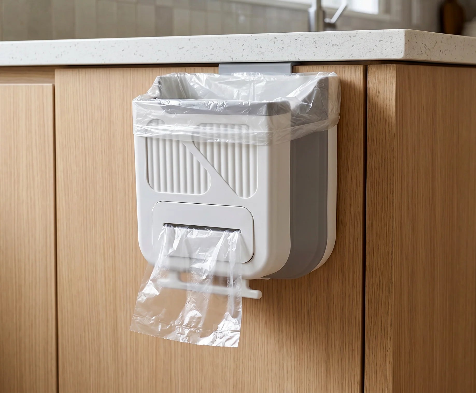 SpaceNest – Foldable Kitchen Waste Bin