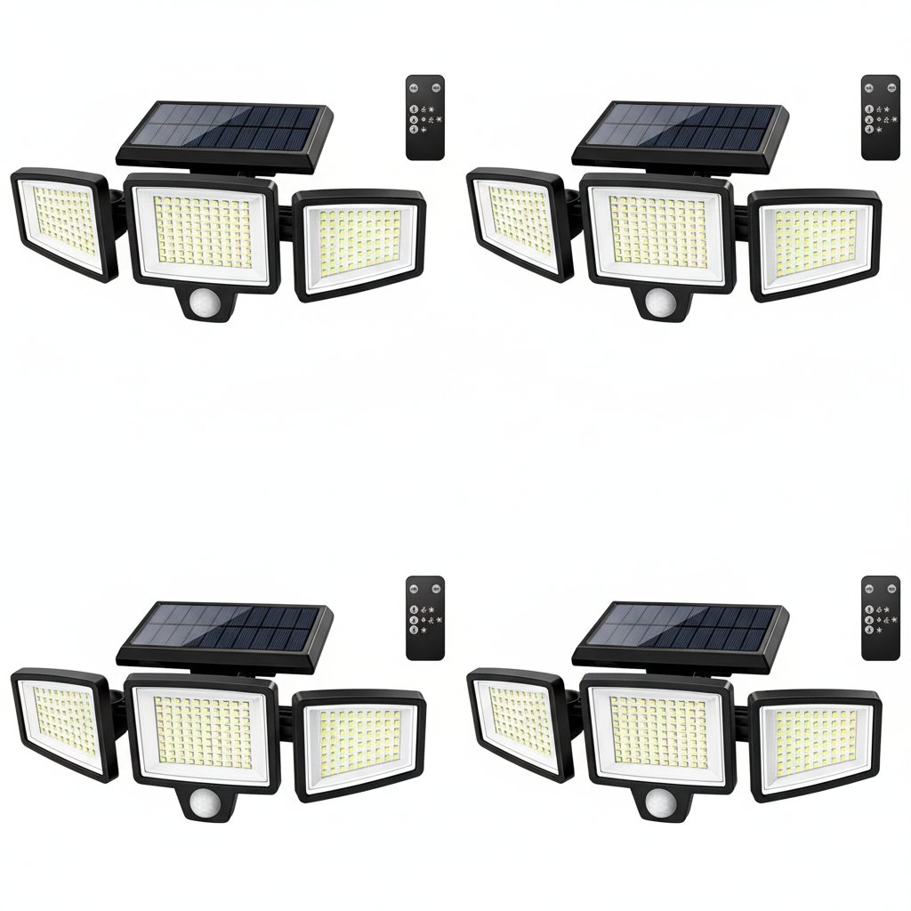 SunBlaze - Smart Solar Motion Lights – Bright, Durable, Wireless
