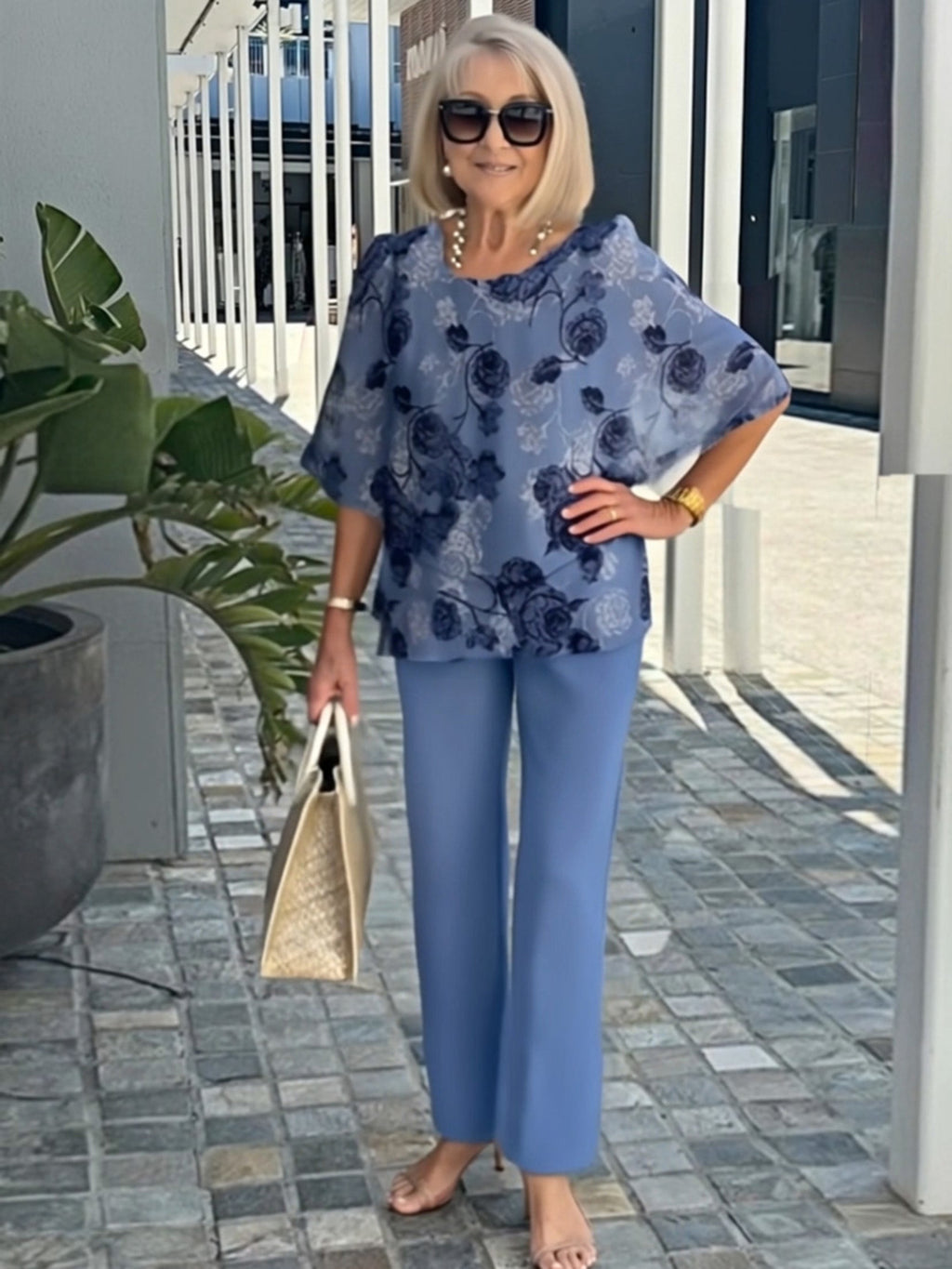 BloomEase – Women’s Casual Two-Piece Set