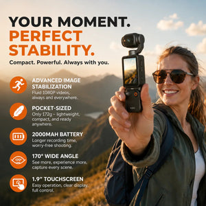 SnapVibe – Flip Screen Pocket Camera