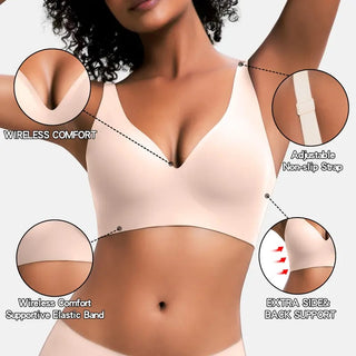 New Year Limited Sale💕Womens Comfortable Push Up Wireless Bras