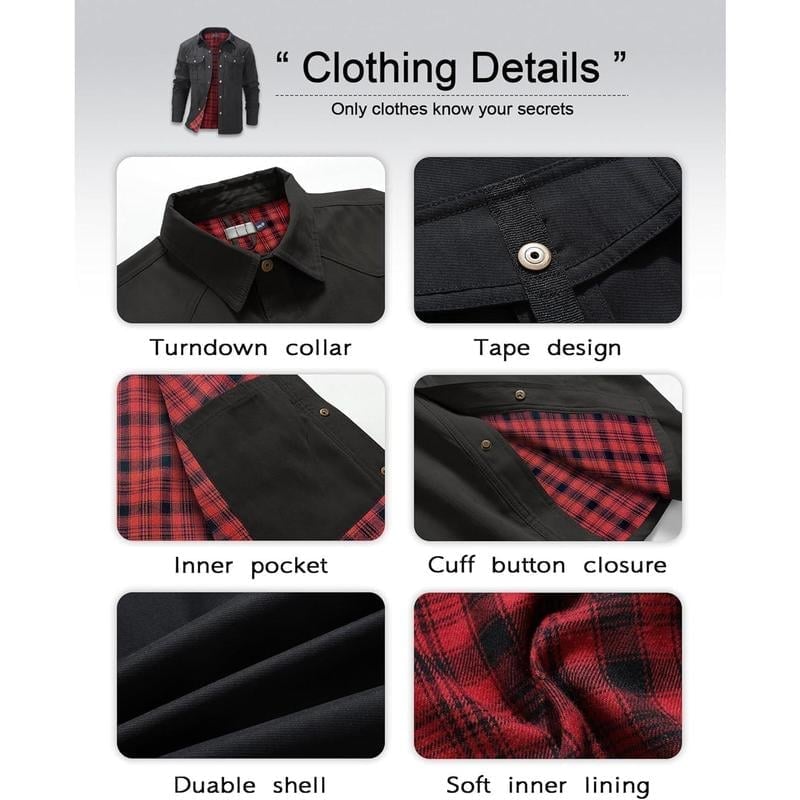 TimberRidge - Cozy Plaid Cold-Weather Jacket