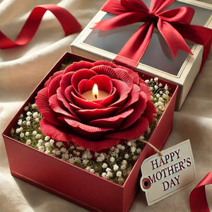 "Everlasting Bloom" Mother's Day Rose Candle
