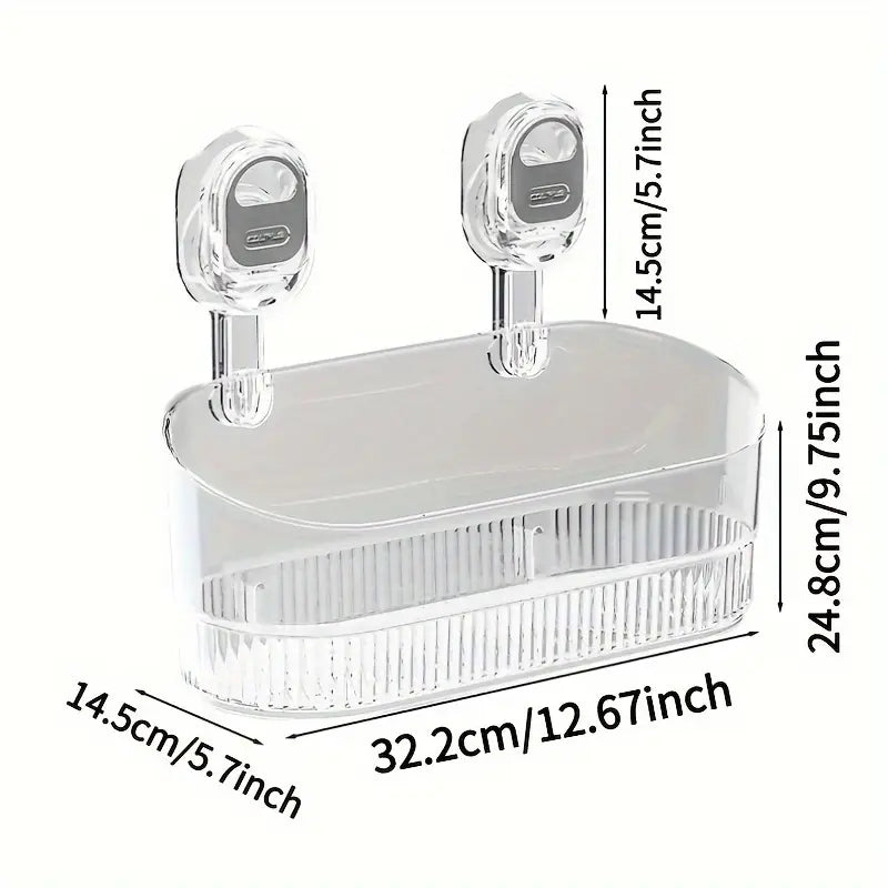 WallMate - Tool Free Bathroom Storage Solution
