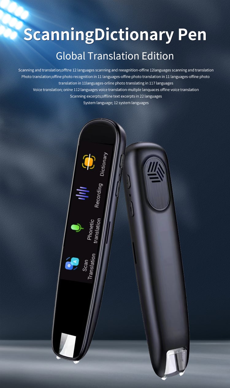 112 Languages Translation Scanning Reading Pen marnetic