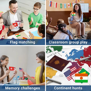 FlagQuest – Interactive World Geography Flashcard Set