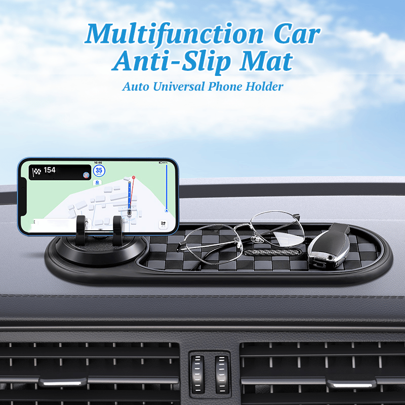 DriveGuard – Multifunction Car Mat with Phone Holder