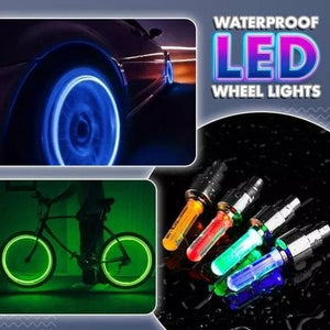 FlashRide - Auto-On LED Wheel Visibility Lights
