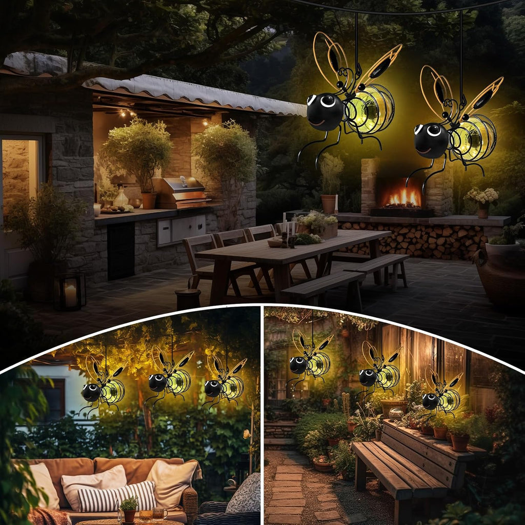 GlowBee – Outdoor Hanging Solar Light