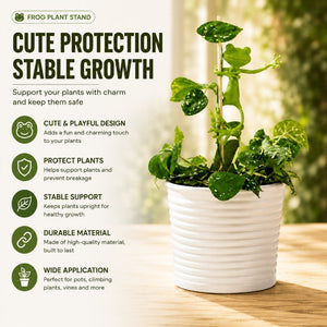GardenGuard – Decorative Plant Support Frogs