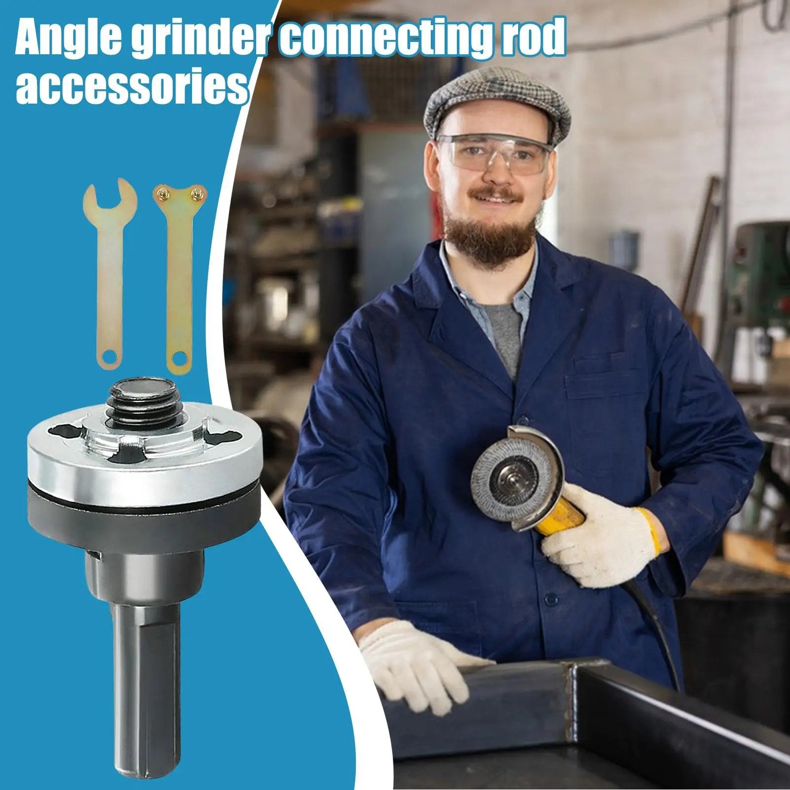 GrindGear – Universal Electric Drill Adapter Kit