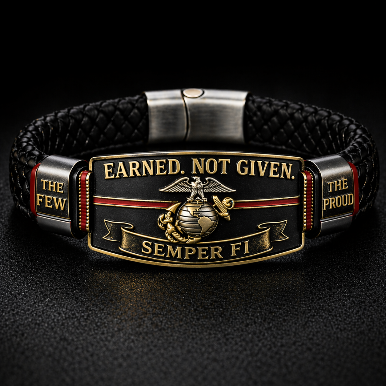 🏆Last Day Promo: 49% OFF - U.S. Marine Corps “Semper Fi” Bracelet —✈️ BUY 2 FREE SHIPPING