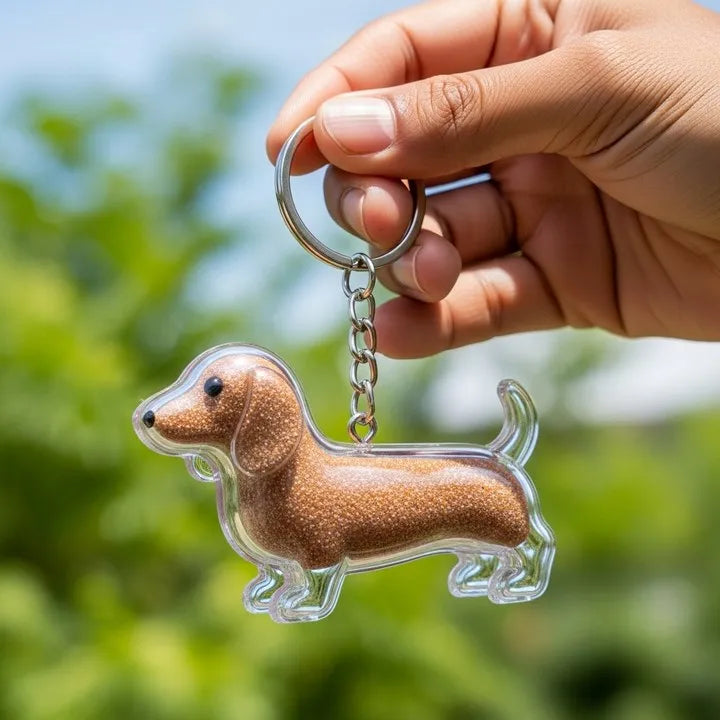 PawMemento – Dog Hair Keepsake Keychain Charm
