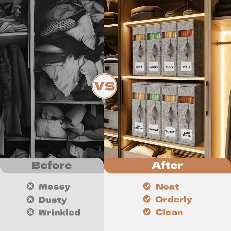 StorEase – Dustproof Bedding Organizer Set