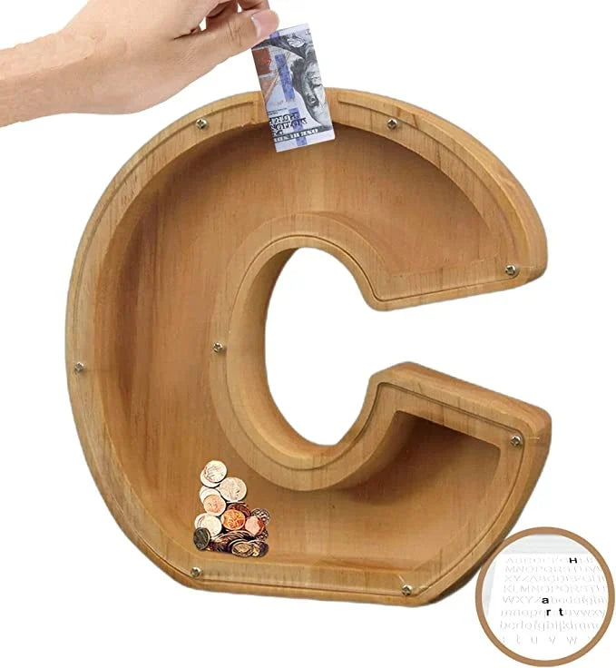 SmoothSaver - Handcrafted Wooden Piggy Bank