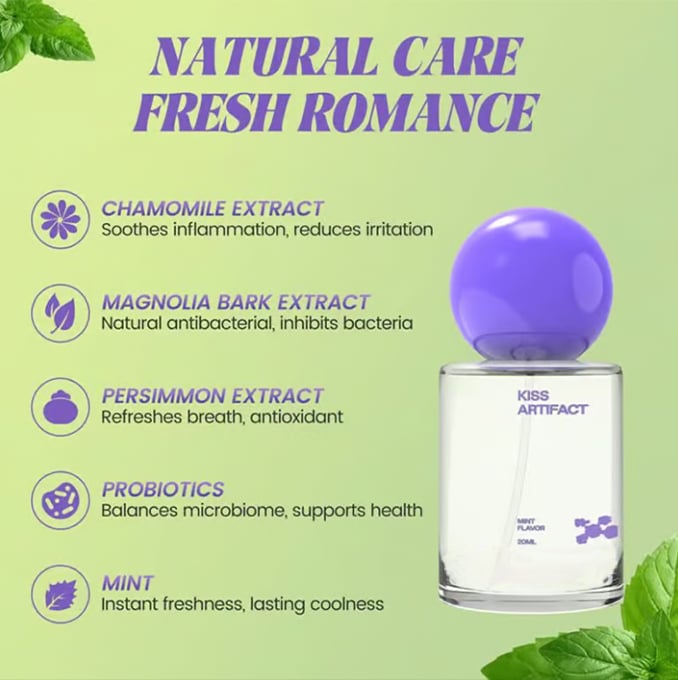 VelourMist | Premium Oral Spray + Honey Eau de Toilette