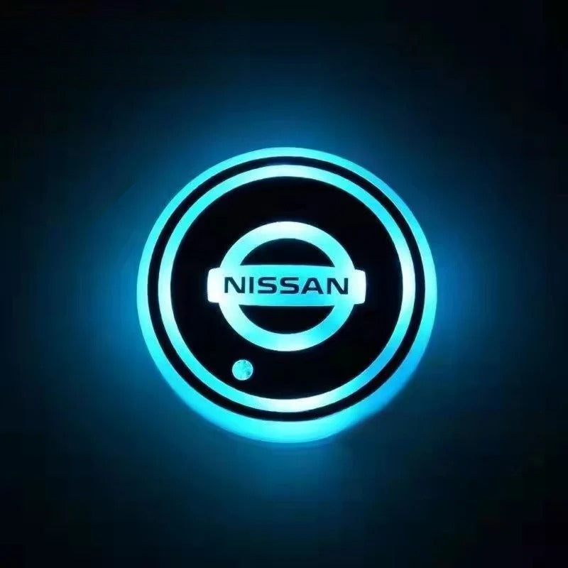 NeonCruise - 7-Color Ambient Car Coasters | Tap-Control Glow System