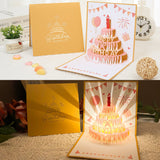 MagicMelody - Light & Music Birthday Greeting Card