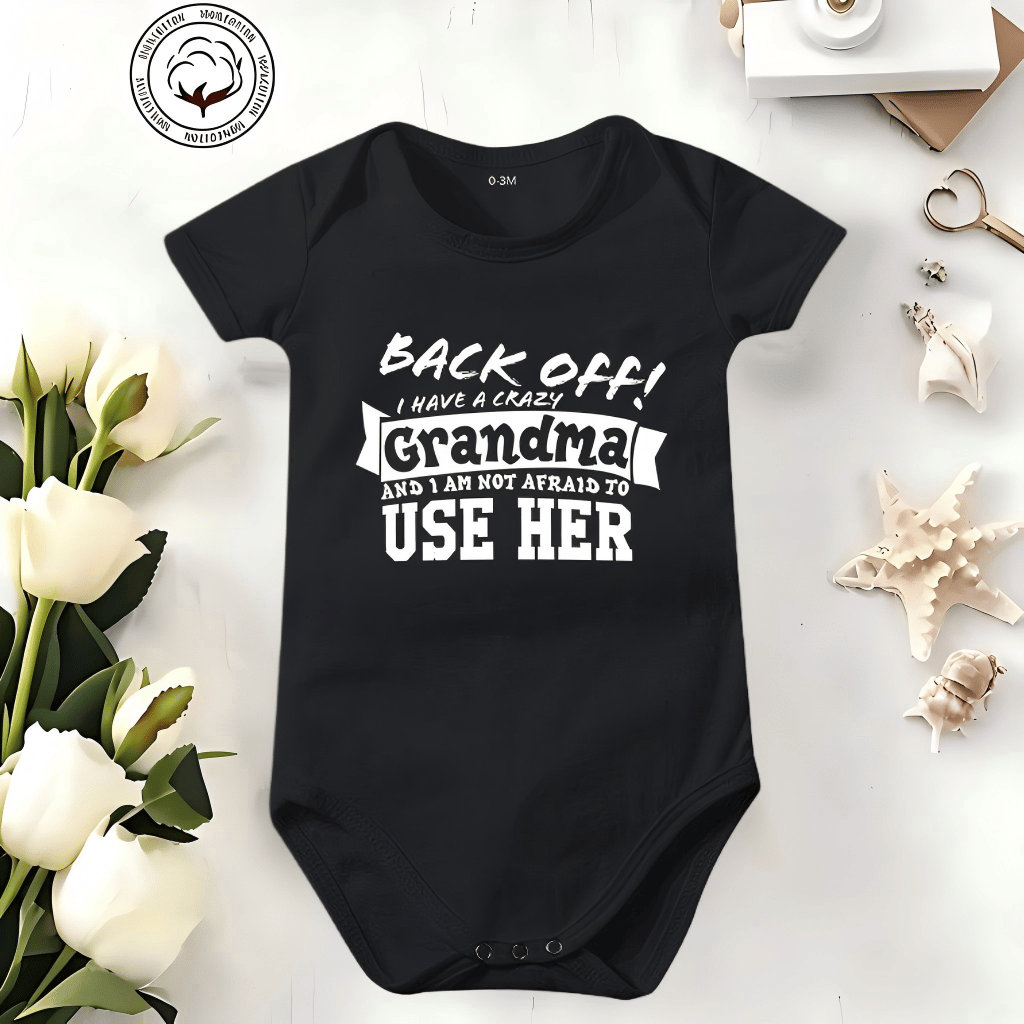 SnugglePrint – Grandpa Quote Baby Bodysuit
